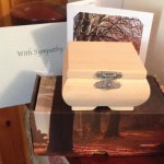 The box containing Holly's ashes, stolen in Southampton Burglary on 22/08/15